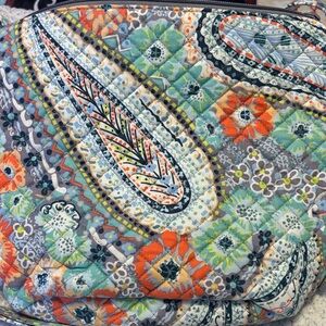 Vera Bradley Floral Paisley Quilted Women's bucket Bag